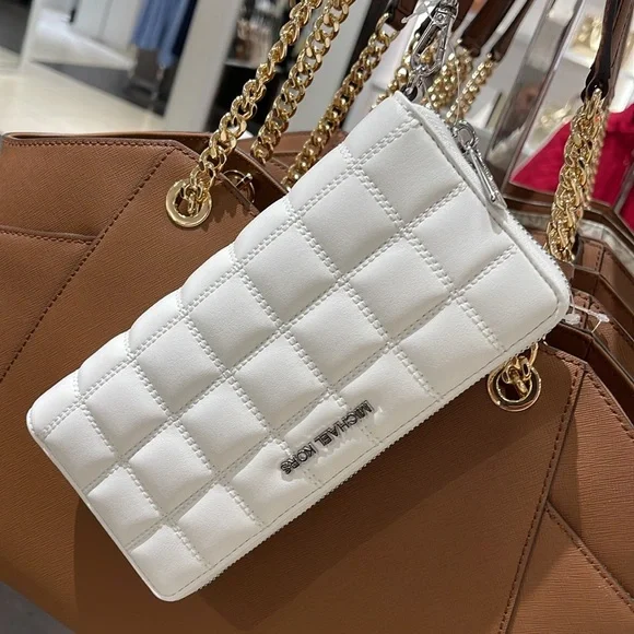 MICHAEL KORS Continental Wristlet Phone Case Wallet
Optic White
NWT - Picture 4 of 16